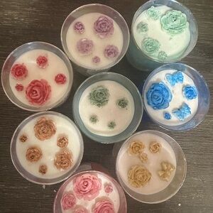Party Favors Floral Scented Candles Set